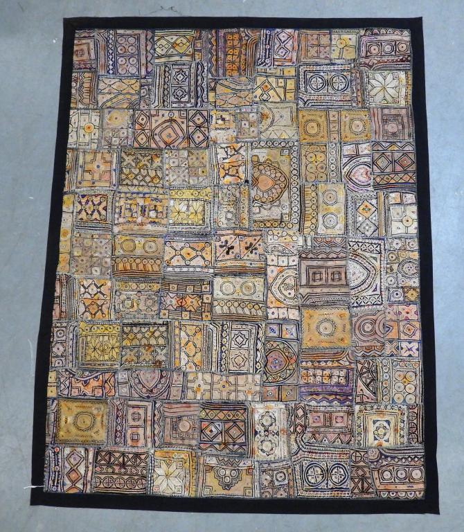 C1900 Indian Embellished Tapestry (1 of 8)