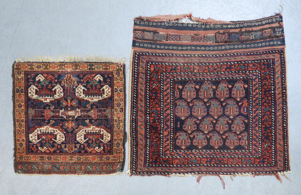 2PC C1890 Kurdish Bag Face Rugs (1 of 9)
