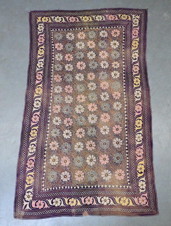 Tashkent Suzani Botanical Rug (1 of 11)