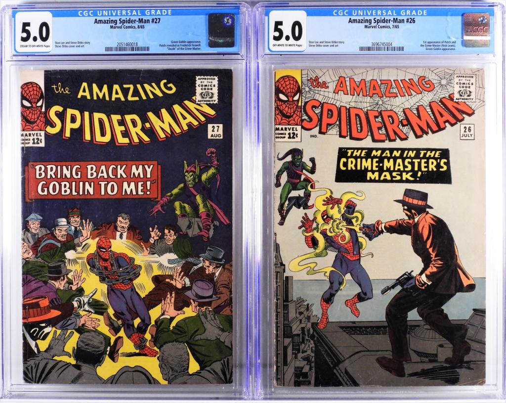 Marvel Comics Amazing Spider-Man #26 #27 CGC 5.0 (1 of 2)