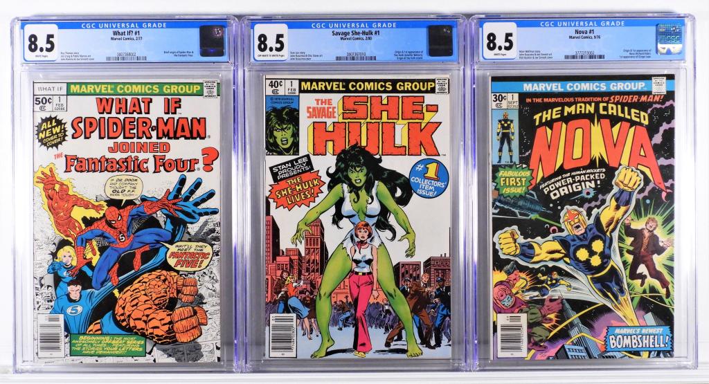 3PC Marvel Comics Bronze Age CGC Key Group (1 of 2)