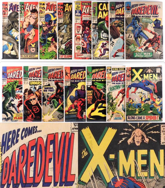 15PC Marvel Comics Silver Age Hero Group (1 of 4)