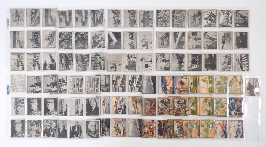 104PC 1939 Gum Inc. War News Pictures Card Group (1 of 7)
