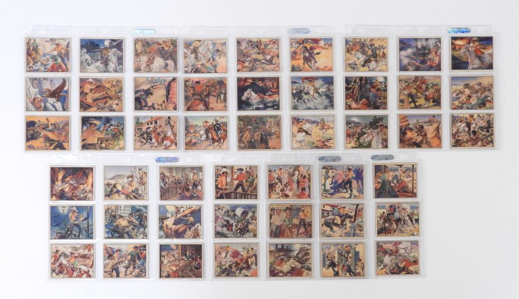 1940 Gum Inc. Lone Ranger Trading Cards Complete (1 of 7)