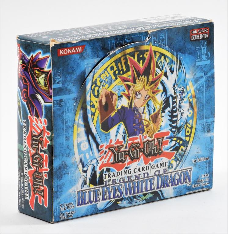 23PC YuGiOh Legend of Blue Eyes LOBA 1st Ed. Packs (1 of 9)