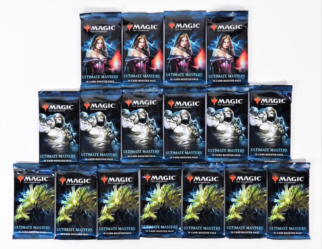 17PC MTG Ultimate Masters Booster Packs Sealed (1 of 7)