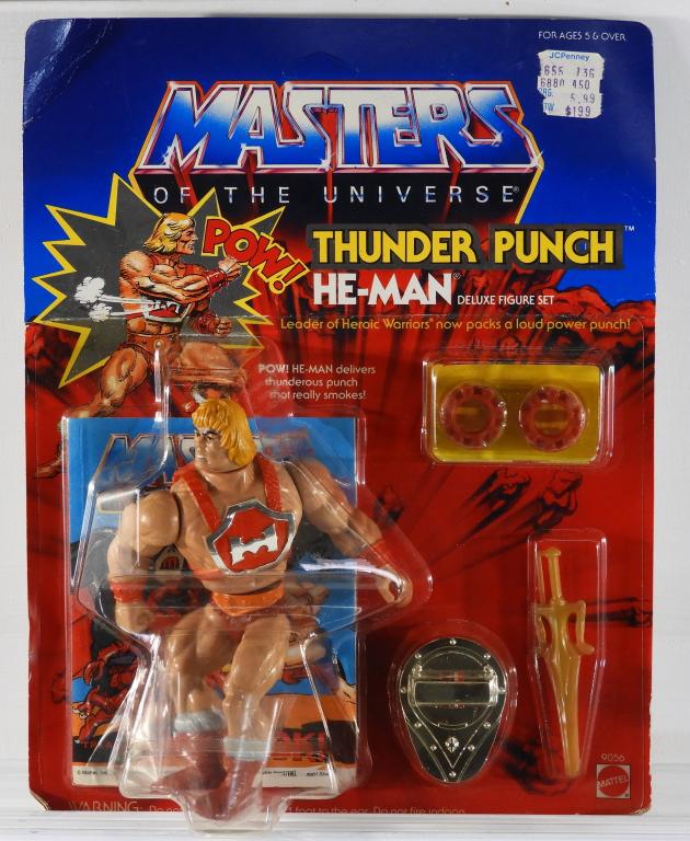 1984 Mattel He-Man MOTU Thunder Punch He-Man MOSC (1 of 5)