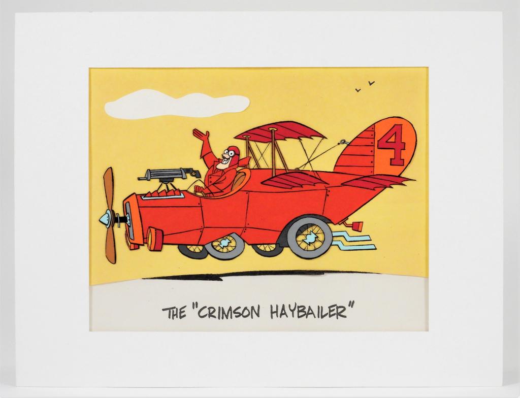 1968 Wacky Races Crimson Haybailer Animation Cel (1 of 6)