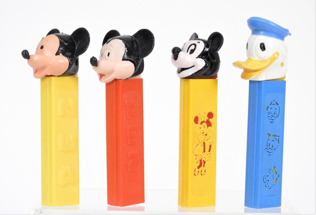 4PC PEZ Disney Die Cut No Feet Group incl Euro DBP (1 of 10)