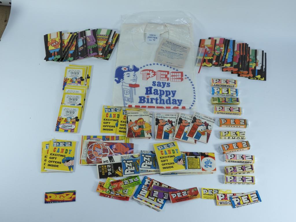 Early Pre-1987 PEZ Ephemera Candy Shirt Archive (1 of 9)