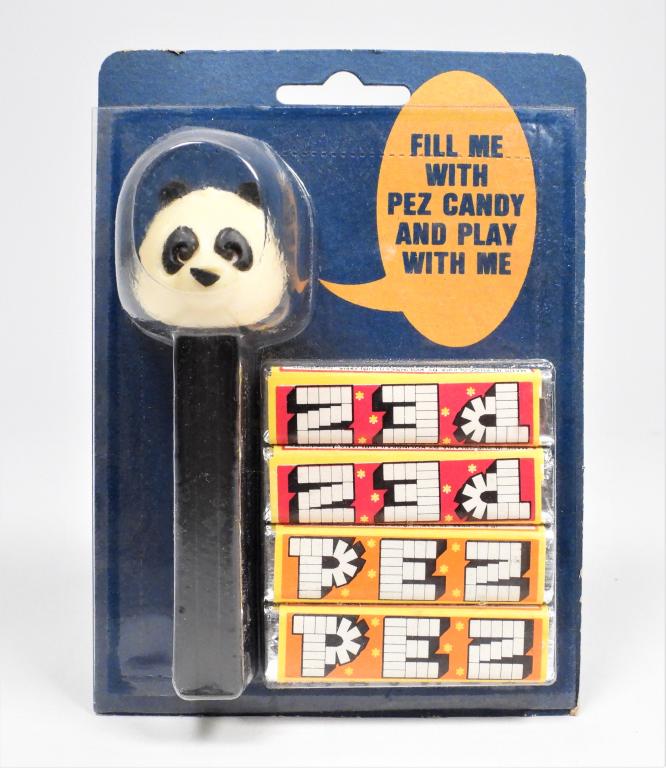 1973 PEZ Panda No Patent Dispenser Factory Sealed (1 of 6)