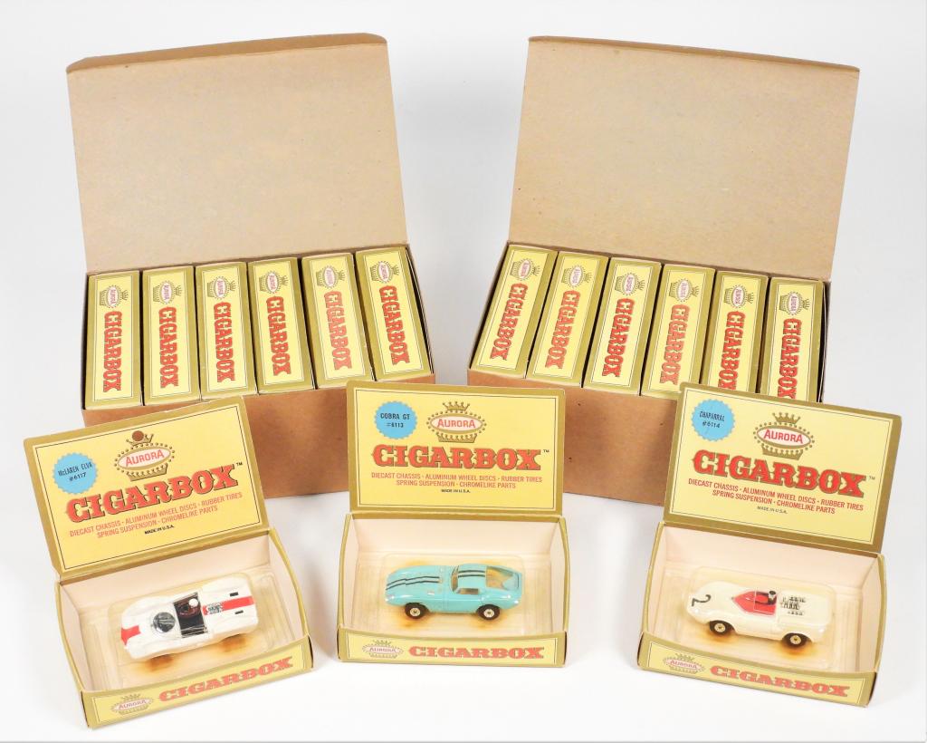 15PC 68-72 Aurora Cigarbox Diecast Cars NOS Sealed (1 of 6)