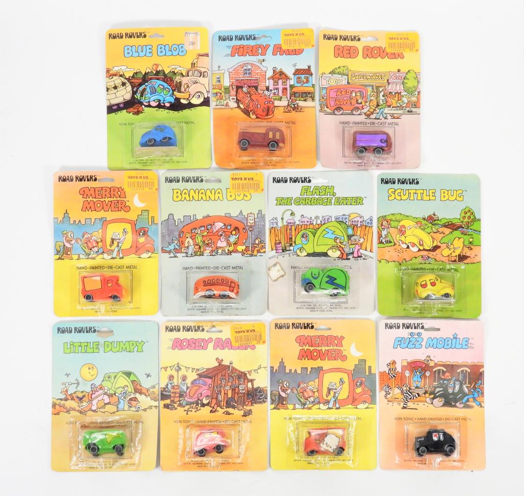 1974 LJN Toys Road Rovers Car Diecast Complete Set (1 of 10)