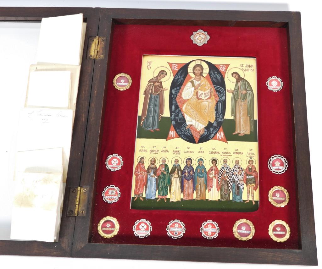 19PC Religious Saint Relics (1 of 11)