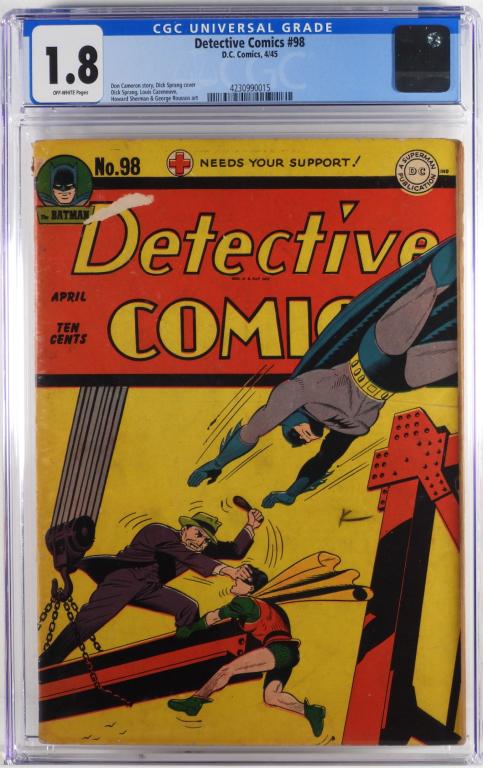 DC Comics Detective Comics #98 CGC 1.8 (1 of 2)