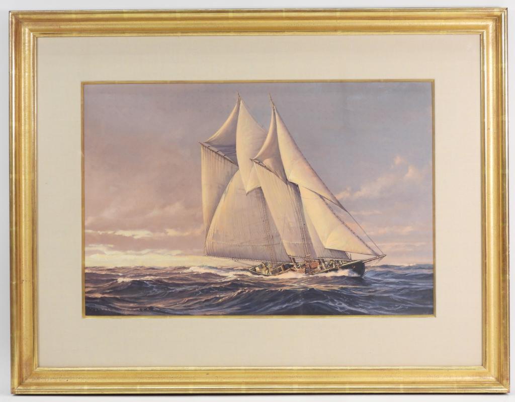 Donald Demers Schooner Maritime Painting (1 of 9)