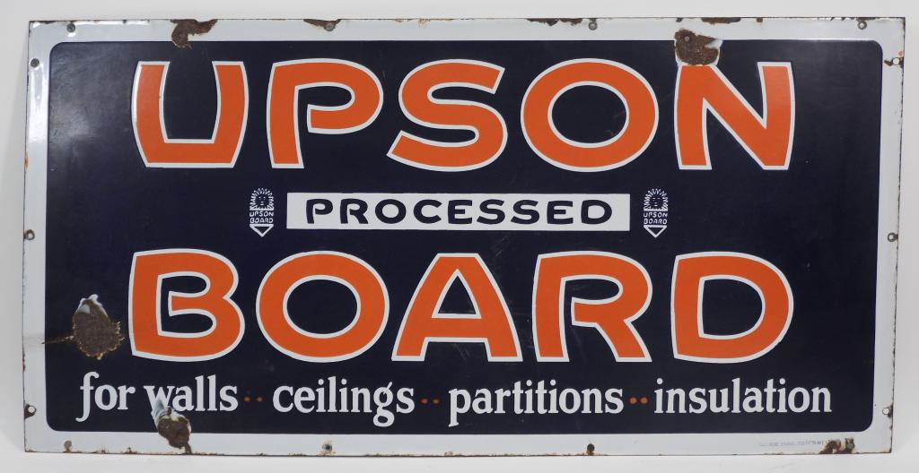 Upson Board Enamel Advertising Sign (1 of 9)