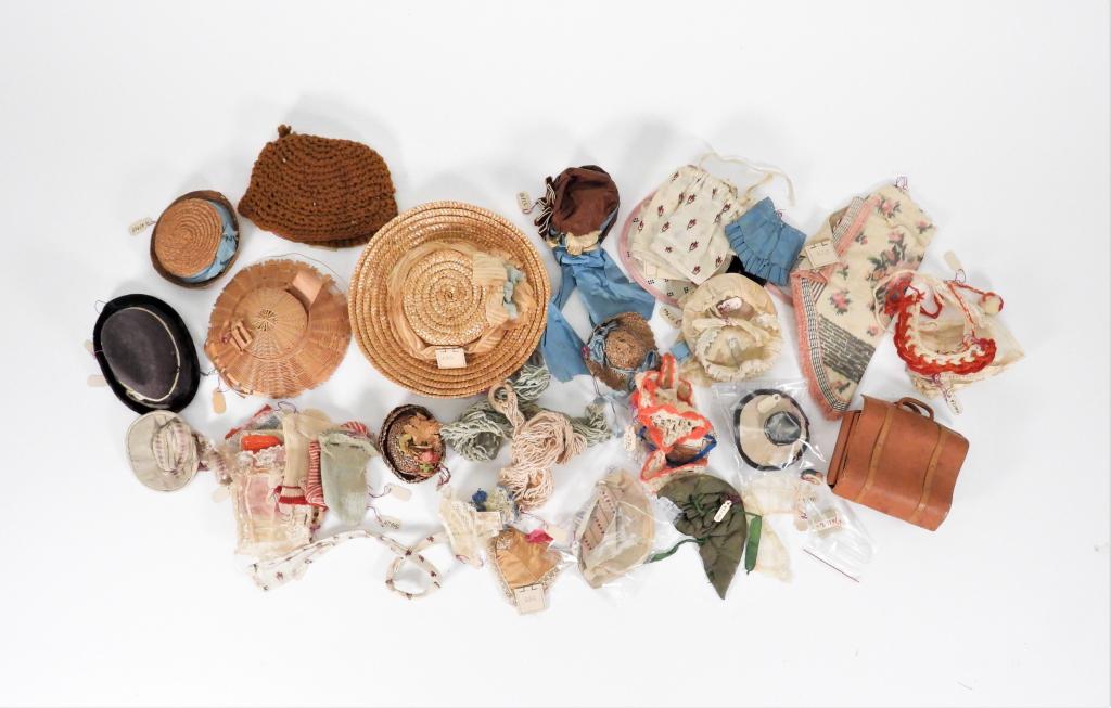 Large Group Early Antique Doll Clothes RISD Museum (1 of 7)