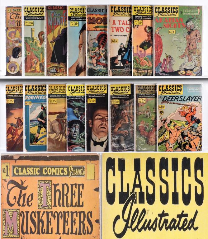 166PC Elliot Gilberton Classic Comics #1-#168 (1 of 12)