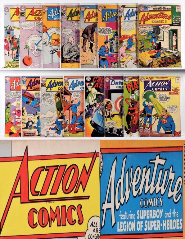 17PC DC Comics Silver Age Hero Key Group (1 of 4)