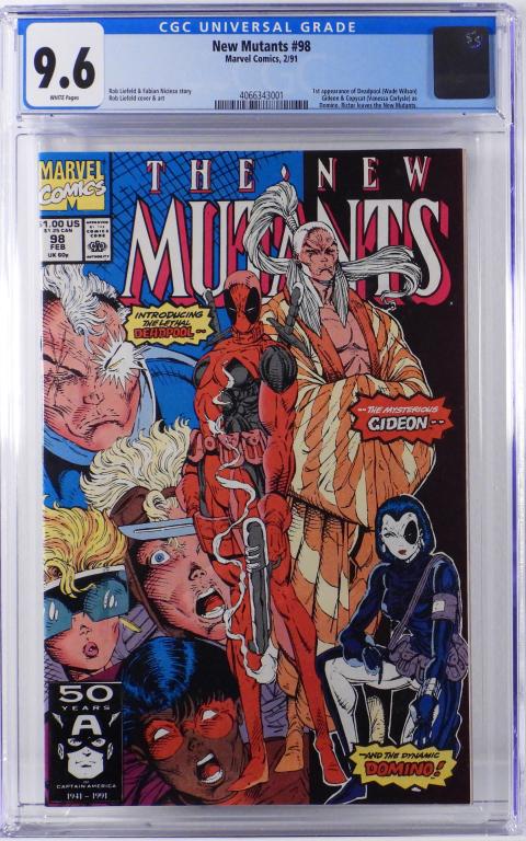 Marvel Comics New Mutants #98 CGC 9.6 (1 of 2)