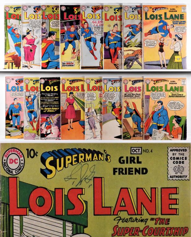 88PC DC Superman's Girlfriend Lois Lane #4-#100 (1 of 12)