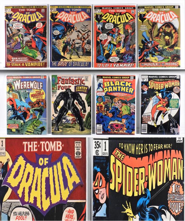 8PC Marvel Comics Silver Bronze Key Issue Group (1 of 2)