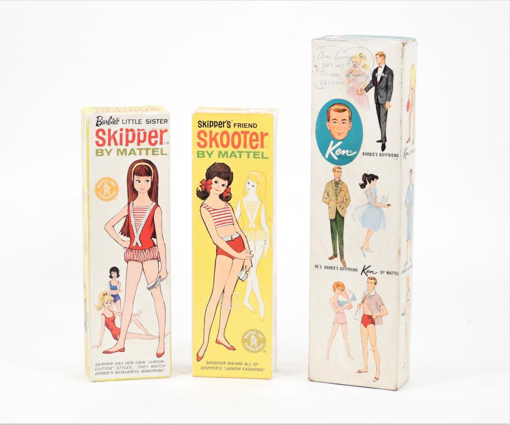 バービー　Vintage 1964 first SKOOTER Doll 箱入り バービー Vintage 1964 first SKOOTER Doll 箱入り