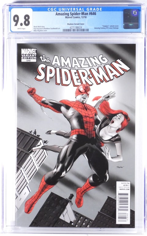 Marvel Comics Amazing Spider-Man #646 CGC 9.8 (1 of 2)