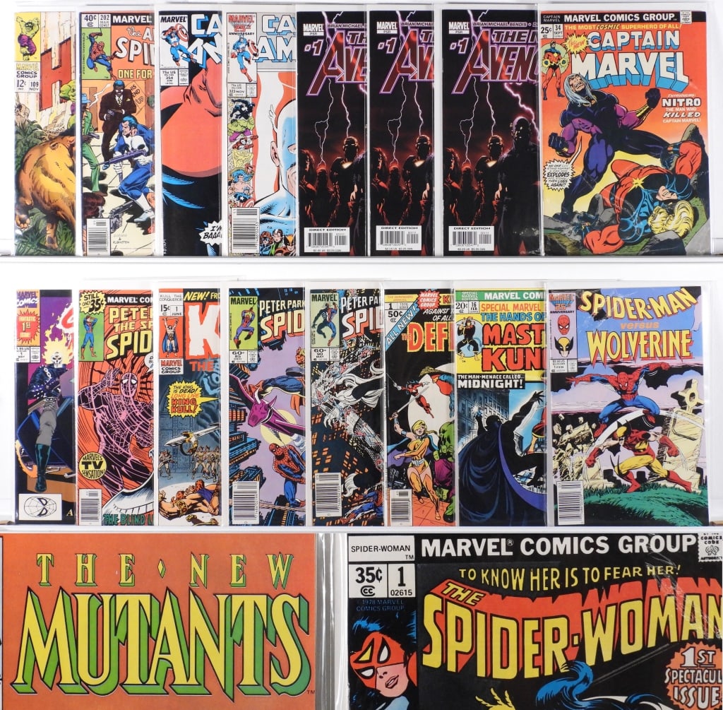 25PC Marvel Comics Bronze Modern Age Key Group (1 of 4)