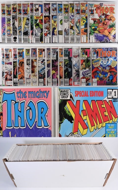 Marvel Comics Mixed Yard Box incl. New Mutants #98 (1 of 9)