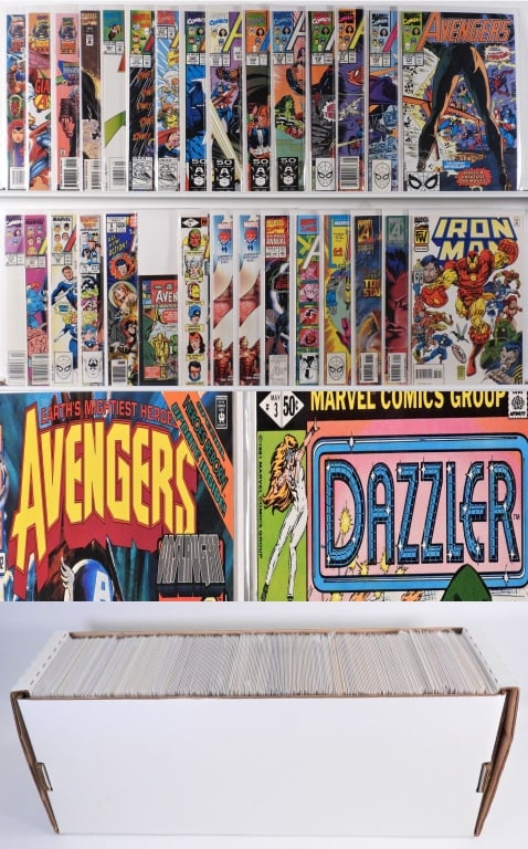Marvel Comics Mixed Title Bronze Modern Yard Box (1 of 9)
