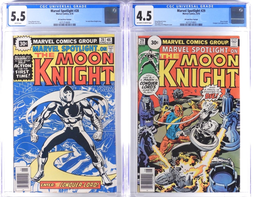 2PC Marvel Comics Marvel Spotlight #28 #29 30-Cent (1 of 2)