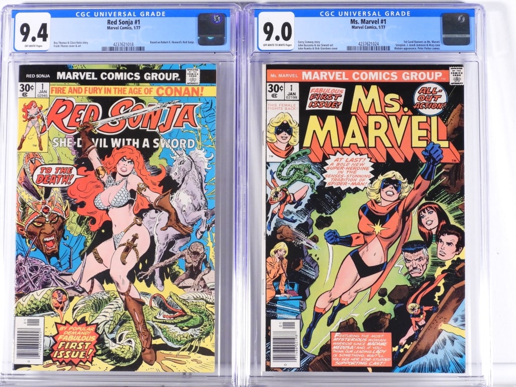 2PC Marvel Comics Bronze Age Key CGC Group (1 of 2)