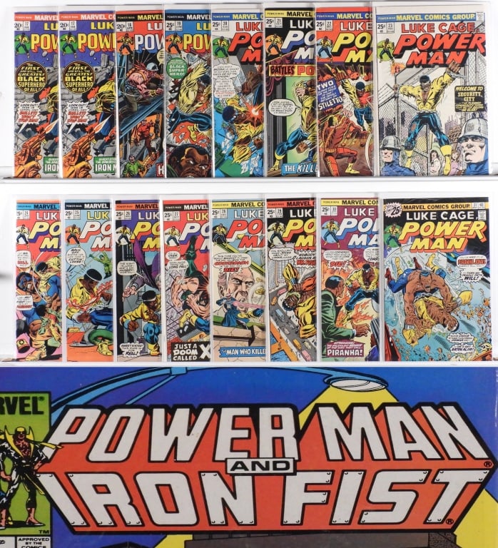 112PC Marvel Comics Power Man #17-#125 & Annual #1 (1 of 10)