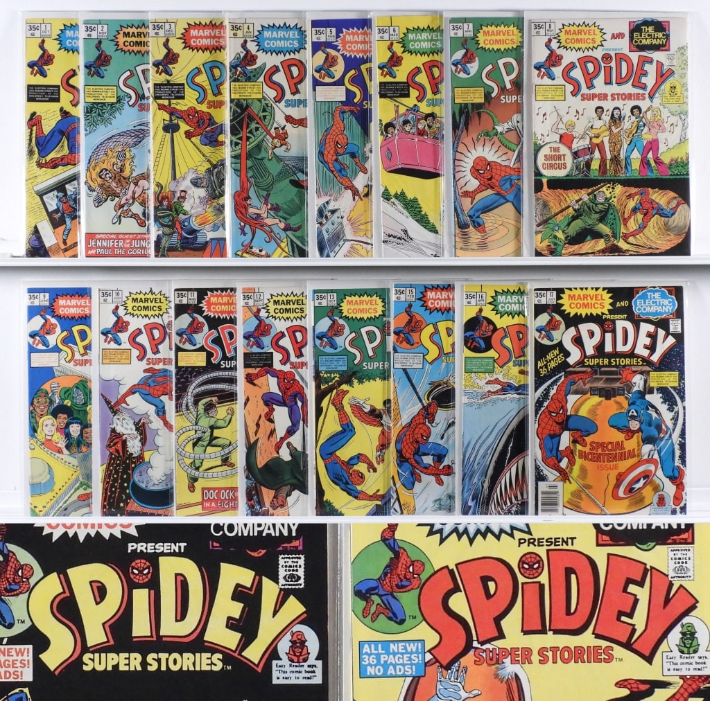 55 Marvel Comics Spidey Super Stories #1-#57 Group (1 of 8)