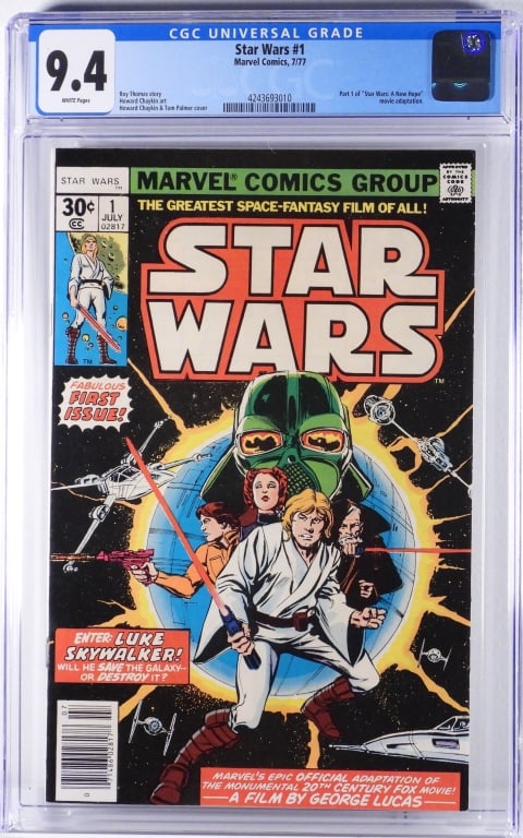 Marvel Comics Star Wars #1 CGC 9.4 (1 of 2)