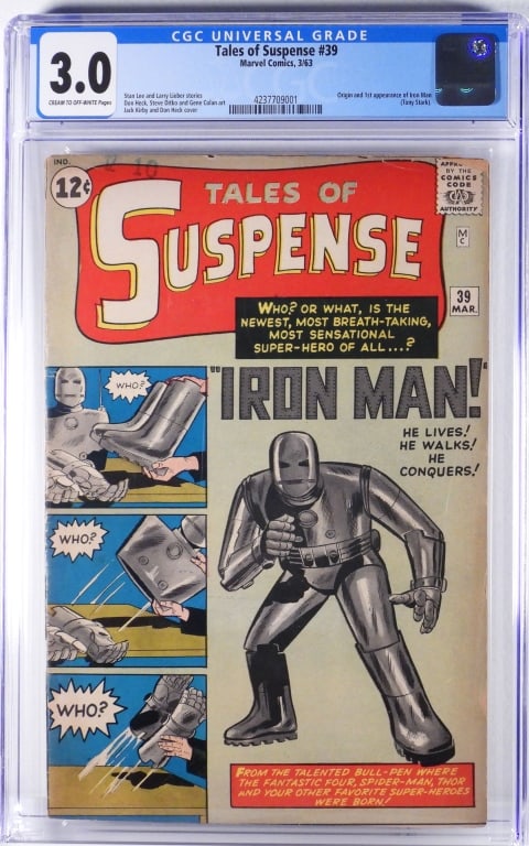 Marvel Comics Tales of Suspense #39 CGC 3.0 (1 of 2)