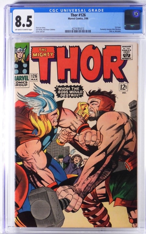 Marvel Comics Thor #126 CGC 8.5 (1 of 2)