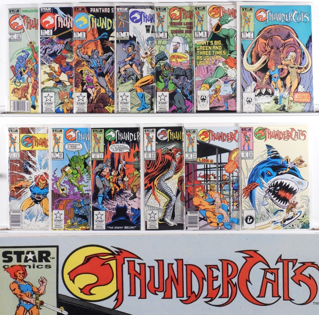 13PC Marvel Comics Thundercats #1-#15 Group (1 of 3)