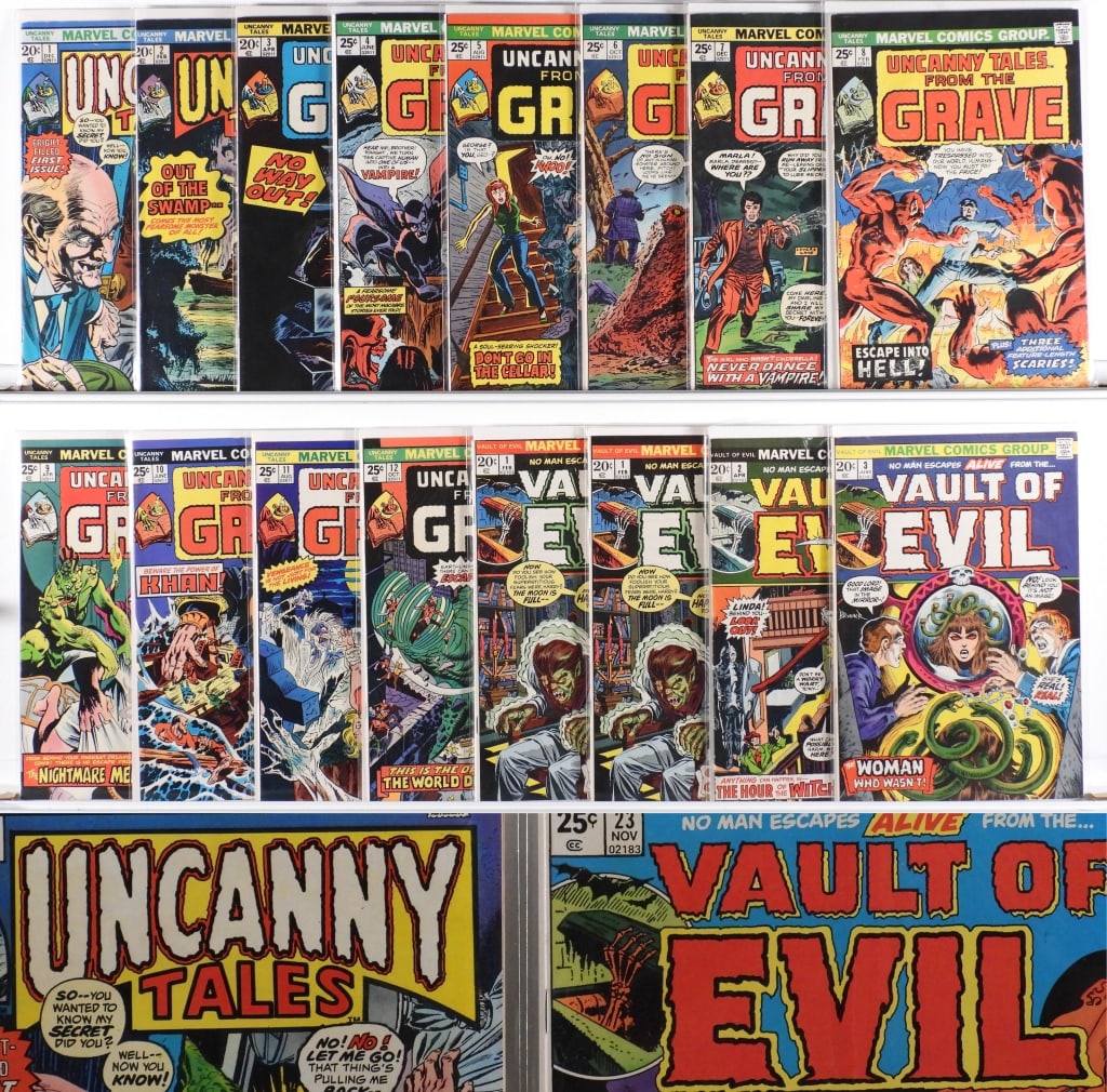 36PC Marvel Uncanny Tales Vault of Evil Run Group (1 of 6)