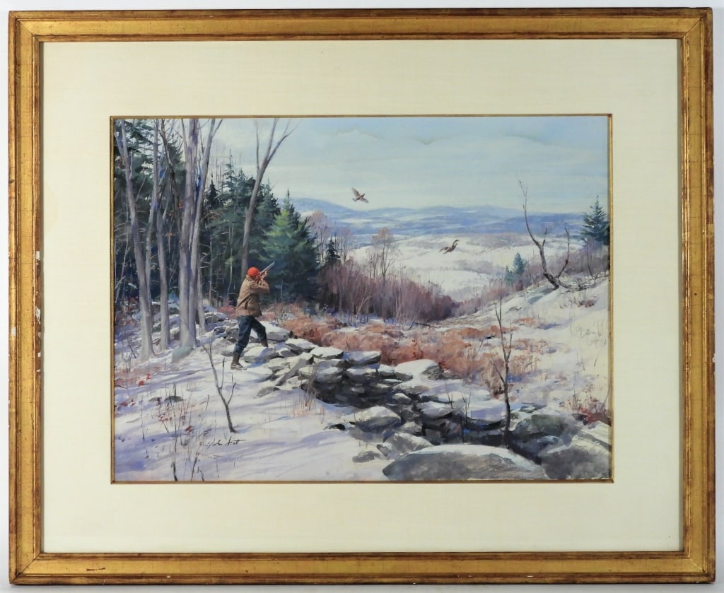 John Scott Duck Hunter Painting (1 of 5)