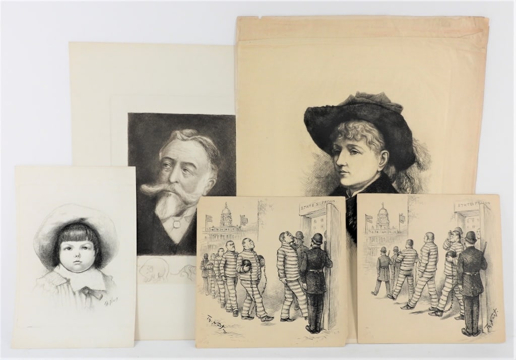 Thomas Nast Sketches and Engravings (1 of 11)