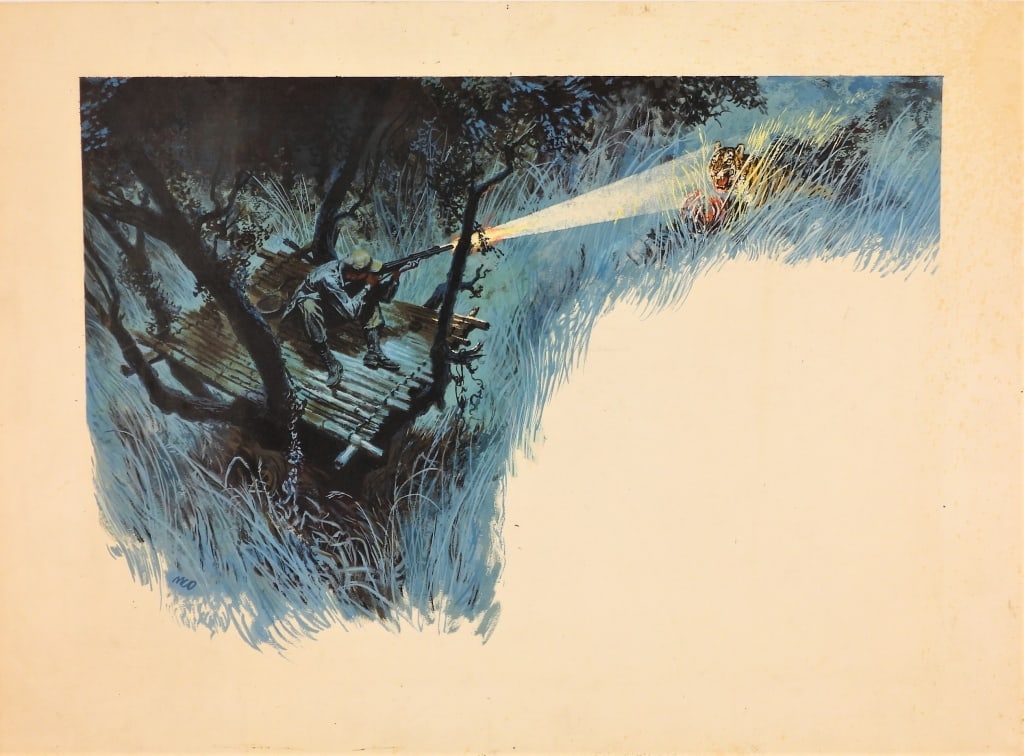 John McDermott "Tiger Bait" Illustration (1 of 6)