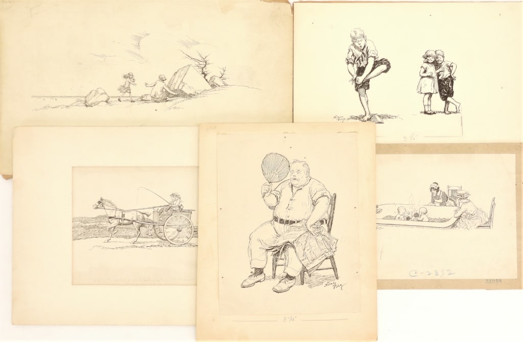 Five Norman Price Illustrations (1 of 12)