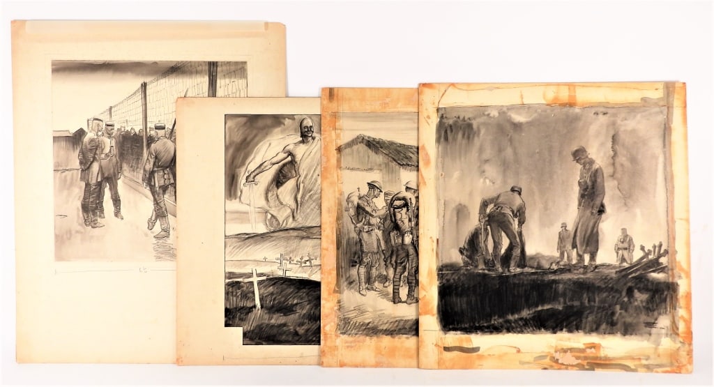 Herbert M. Stoops "The Road Back" Illustrations (1 of 10)