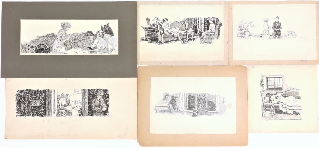 Six Norman Price Illustrations (1 of 7)