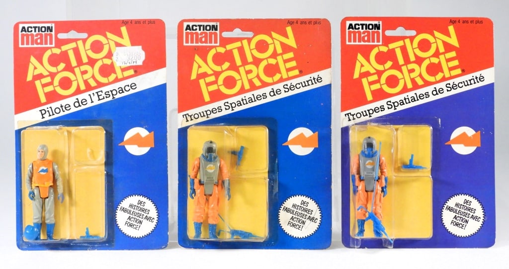 3PC 1982-84 Palitoy Action Man AF Space MOSC Group (1 of 7)