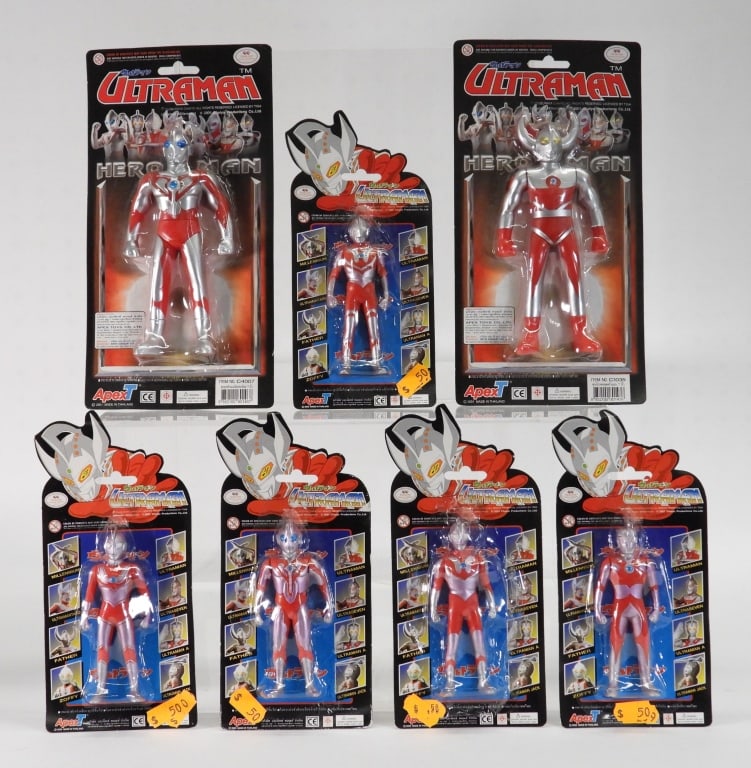 7PC ApexT Ultraman Vinyl Sofubi Action Figure Toys (1 of 9)