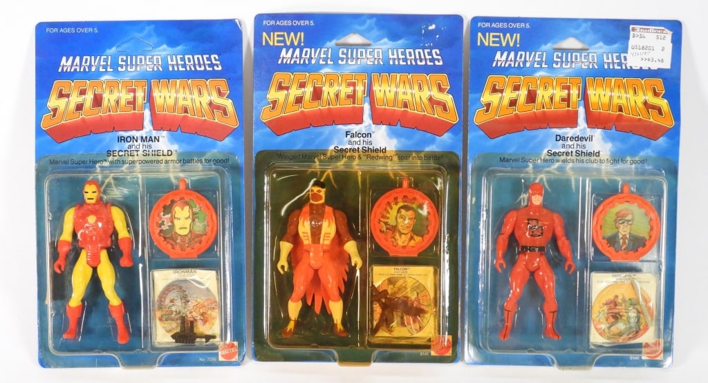 3PC 1984 Mattel Marvel Secret Wars MOSC Heroes (1 of 6)